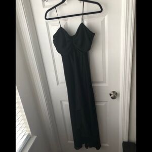 NWOT Long Black Maxi Dress | Size 10 | Evening Gown